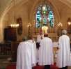 CHAPITRE DANS L'EGLISE DU VILLAGE D'HUGUES DE PAENS JUIN 2014