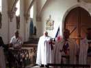 CHAPITRE DANS L'EGLISE DU VILLAGE D'HUGUES DE PAENS JUIN 2014