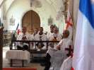 CHAPITRE DANS L'EGLISE DU VILLAGE D'HUGUES DE PAENS JUIN 2014