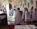 CHAPITRE DANS L'EGLISE DU VILLAGE D'HUGUES DE PAENS JUIN 2014