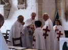 CHAPITRE DANS L'EGLISE DU VILLAGE D'HUGUES DE PAENS JUIN 2014