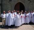 CHAPITRE DANS L'EGLISE DU VILLAGE D'HUGUES DE PAENS JUIN 2014