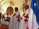 CHAPITRE DANS L'EGLISE DU VILLAGE D'HUGUES DE PAENS JUIN 2014