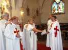 CHAPITRE DANS L'EGLISE DU VILLAGE D'HUGUES DE PAENS JUIN 2014