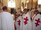 CHAPITRE DANS L'EGLISE DU VILLAGE D'HUGUES DE PAENS JUIN 2014