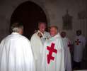 CHAPITRE DANS L'EGLISE DU VILLAGE D'HUGUES DE PAENS JUIN 2014