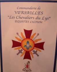 CHAPITRE DE LA COMMANDERIE LES CHEVALIERS DU LYS JUIN 2016