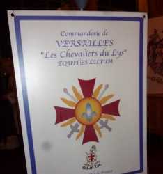 COMMANDERIE DE VERSAILLES LES CHEVALIERS DU LYS JANVIER 2016