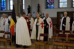 INVESTITURE DU GRAND PRIEURE DE BELGIQUE OCT 2021