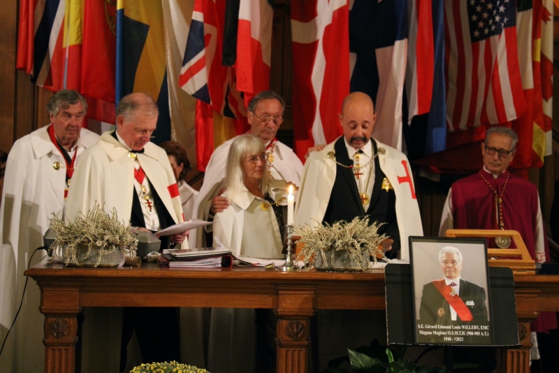 Grand Chapitre National de proclamation du nouveau Grand Maître de l'Ordre et Hommage_66