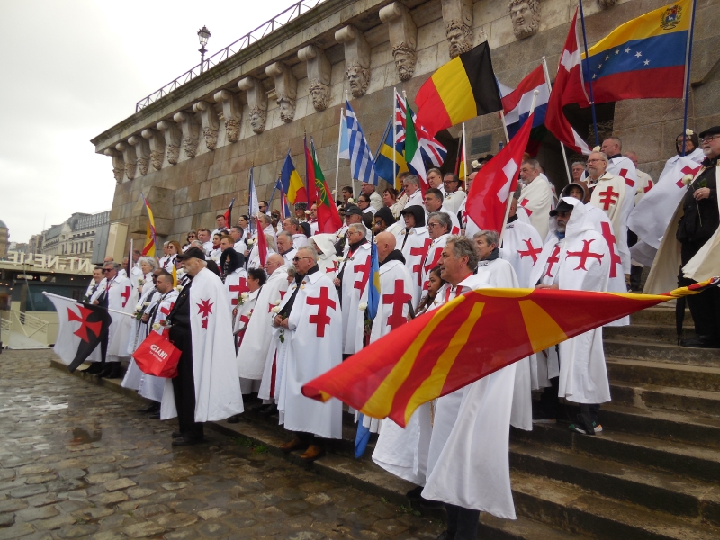 	Cérémonie Jacques de Molay sur 