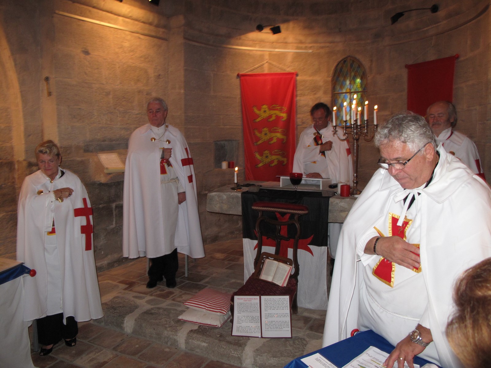 LES CHEVALIERS DE LA ROSE OCT 2015