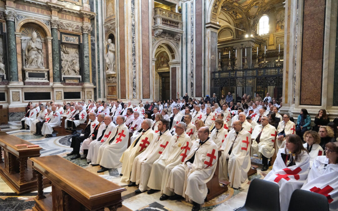 Les Templiers de l’OSMTH INTERNATIONAL invités à Rome par le Vatican